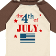 thumbnail image 4 of Inktastic The 4th of July- Boys or Girls Long Sleeve Baby Bodysuit, 4 of 5