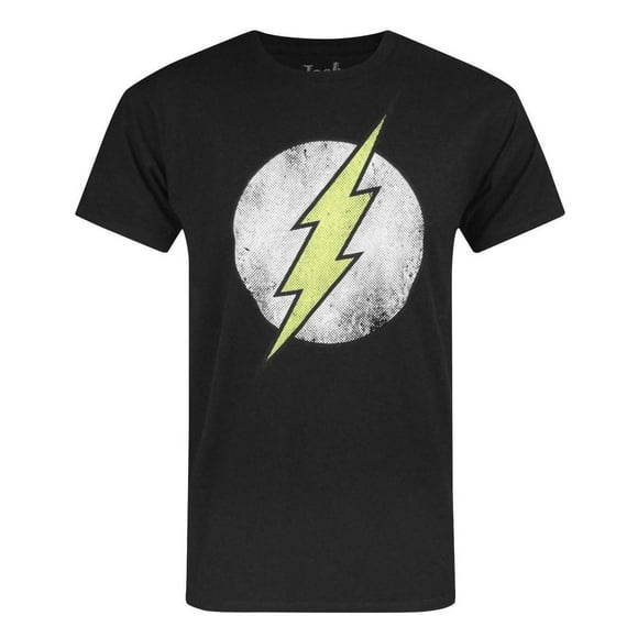 Jack Of All Trades Mens Distressed Dot Logo Flash T-Shirt