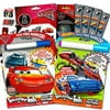 Disney Cars and Hot Wheels Magic Ink Coloring Book Set Kids Toddlers -- Bundle with 2 Imagine Ink Coloring Books with Invisible Ink Pens, 50 Cars Temporary Tattoos and over 100 Cars Stickers