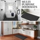 thumbnail image 4 of Barrier Door Mat Heavy Duty Rubber Non-Slip Floor & Kitchen Mat Easy Clean Absorbent Soft Feel Entrance Rug Floor Mat (Black, 40x60 cm), 4 of 5