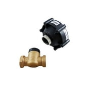 Kmc Controls VCZ-4102CMBD - 1/2"NPT 2-Way Valve with 4CV Flow Control and 3-8# Pressure Rating