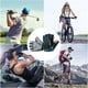 thumbnail image 5 of Guantes de ciclismo para hombres y mujeres con almohadilla amortiguadora, guantes de medio dedo para bicicleta de carretera, ciclismo de montaña, ciclismo de montaña, para hacer ejercicio,, 5 of 7