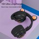 thumbnail image 4 of Teissuly Clearance Bluetooth Headphones Headset Plug In Cable Bluetooth Heavy Bass Intelligent Noise Reduction HIFI Speaker Super Long Life Inductive 0 Delay(Black, 17*16.5*8.5cm) Teissuly WER202308175117, 4 of 6