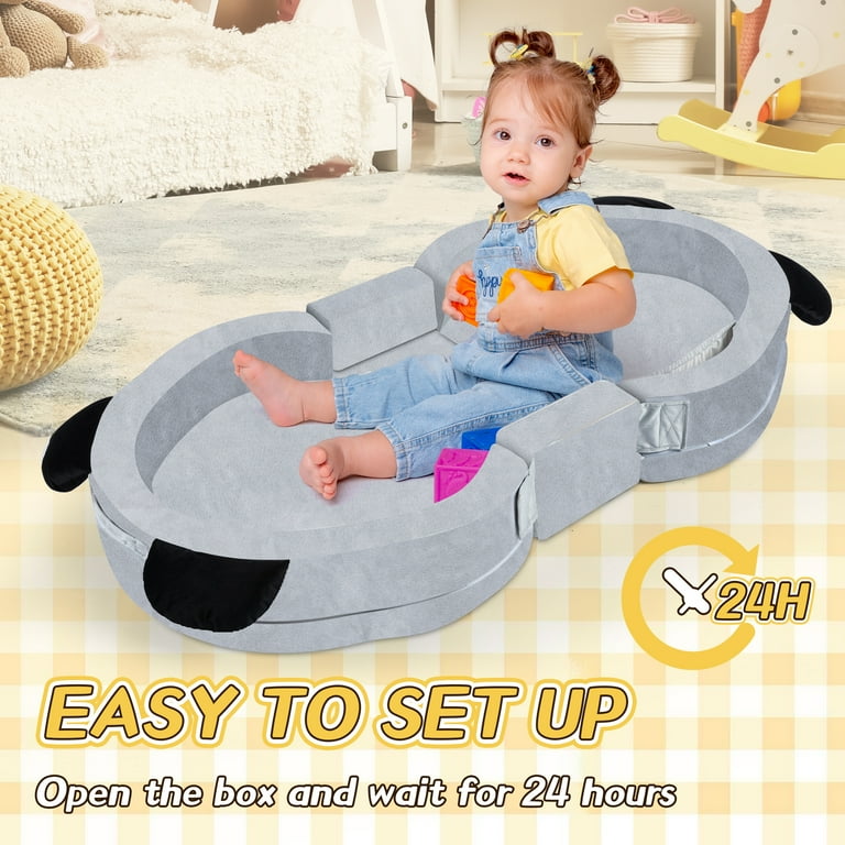 Nest Harmony Aolvo Snuggle Nest Portable Crib For Toddlers 1-3