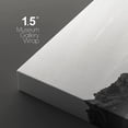 thumbnail image 4 of PixonSign Canvas Print Wall Art Set Film Grain Mountains, Mist & Trees Nature Wilderness Photography Realism Rustic Landscape Relax/Calm Black and White for Living Room, Bedroom, Office - 16"x24"x3, 4 of 5