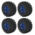 thumbnail image 2 of M Buder 4 Piezas Llantas de Goma para Coche RC 1/10 Camión Monstruo (13.5 cm / 5.3 inches), 2 of 9
