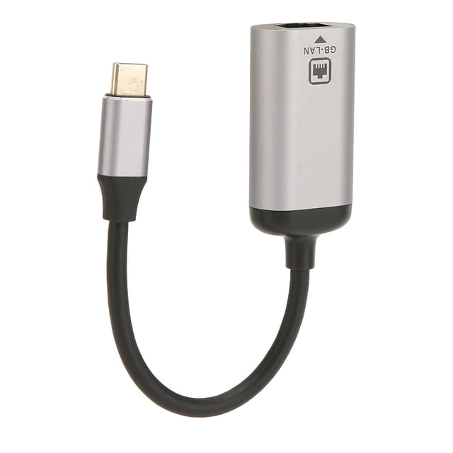 Adaptador USB C A RJ45, Adaptador USB C A Ethernet 1000Mbps Conexión ESTABLE DE ALTA VELOCIDAD PARA EL TELEFONO