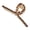 Coffee, variant on QinGoo Large Cross Metal Hair Claw Clip for Women Non-Slip Thick Long Hair Accessor, 1 Count, 4.5 Inch, Coffee