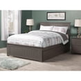 thumbnail image 3 of AFI Nantucket Full Wood Platform Bed with Matching Footboard & Twin Trundle, Grey, 3 of 6