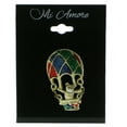 thumbnail image 2 of Teddy Bear In Hot Air Balloon Brooch-Pin Gold-Tone Metal With Colorful Accents LQP765, 2 of 2