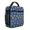 Robot and Circuits Blue Pattern, variant on Robot and Circuits Blue Pattern Mini Insulated Lunch Bag, Outdoor Picnic Cooler with Side Mesh Pocket & Adjustable Handle, Rigid Structure Gifts for Work School Outdoor