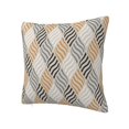 thumbnail image 2 of Wukai Geometric Premium Polyester Fleece Pillow Covers with Hidden Zipper Closure,Luxuriously Soft and Durable-26"x26", 2 of 7