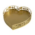 thumbnail image 1 of Ramadán Sirviendo la bandeja Eid Mubarak Bandeja Decoración del regalo de Ramadán Decoración de la mesa del Ramadán para la islámica para reuniones de eventos Farmhous Oro, 1 of 8