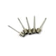 thumbnail image 5 of Wosthever de bomba de inflado de 5 piezas, adaptador de válvulas de aire profesional resistente al desgaste de acero inoxidable, pines de bomba, Ciclismo plata 5 piezas Wosthever OD2756-00B, 5 of 6