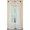 thumbnail image 2 of Manor Luxe Bella Bella Sheer Single Curtain Panel Grey 54" w x 120" l 120 Inches, 2 of 5