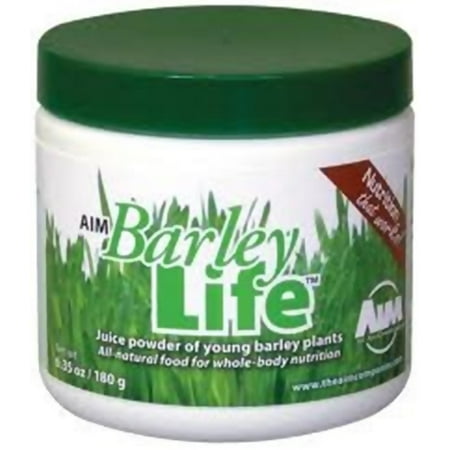 AIM BarleyLife traditionnelle avec des antioxydants 6,35 oz pour l'énergie accrue, le système immunitaire et la santé globale du corps