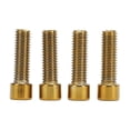 thumbnail image 1 of Stainless Steel Anodized Motorcycle Handlebar Bolt Set for Aprilia SR GT200 GT125 M8x32mm 4 Pack, 1 of 7