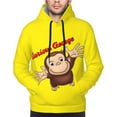 thumbnail image 6 of Curious George 11 Hoodie Fashion Hip Hop Women/Men Hoodie Sweatshirt With Pocket, 6 of 8