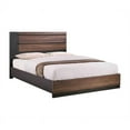 thumbnail image 4 of Azalia 5-piece California King Rectangular Bedroom Set Black and Walnut, 4 of 8