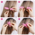 thumbnail image 3 of Soft Overnight Hair Rollers Heatless Sleep In Hair Curlers For Thick Hair Large Cloth Pillow Hair Roller For Long Hair Curlers Sponge Foam DIY Hair Rollers Gift Product (12 pcs, 6 Colors), 3 of 7
