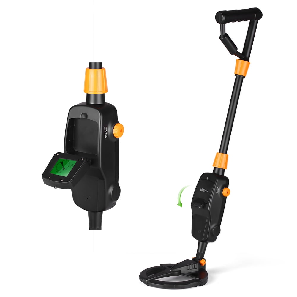 Lightweight Fancylande Lightweight Metal Detector for Adults/Kids，Sound Alert Waterproof Coil for Treasure Hunting Gift for Junior-Includes Shovel and blue or black option for Adults and Beginners