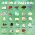 thumbnail image 5 of 2025 Natural Stones Advent Calendar 24 Day Holiday Countdown Set for Kids Teens Boys Girls and Nature Lovers Birthday Celebration, 5 of 6