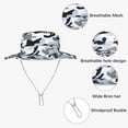 thumbnail image 4 of Sun Hats for Men Women Boonie Hat Foldable Fishing Hat UPF 50+ Bucket Hat for Fishing Hiking Garden Safari Beach, 4 of 6