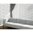 thumbnail image 3 of Dundee Deco Peel and Stick Wall Panels, Grey, White, Set of 5, Covers 9.5 sq ft, 3 of 6