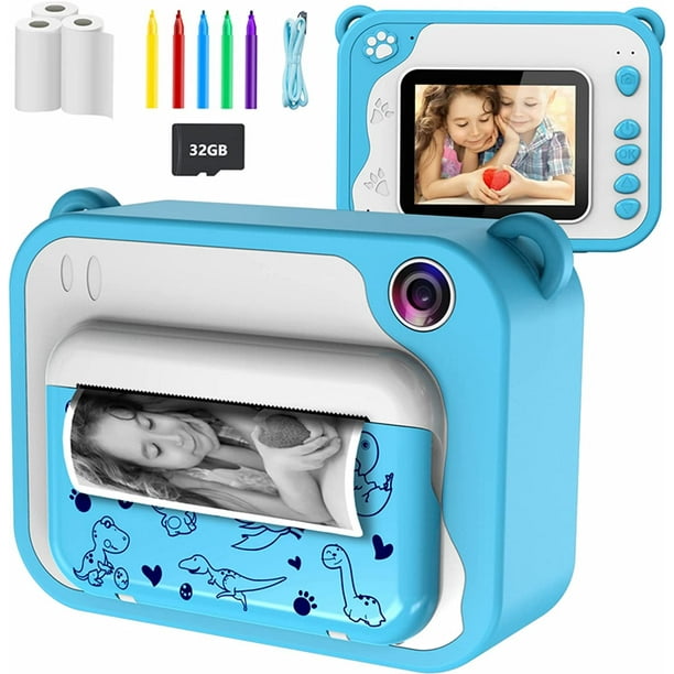 Digitale Camera voor Kinderen met Dual 48MP Camera's Auto Focus voor 3-12 Years Kids - K&F Concept