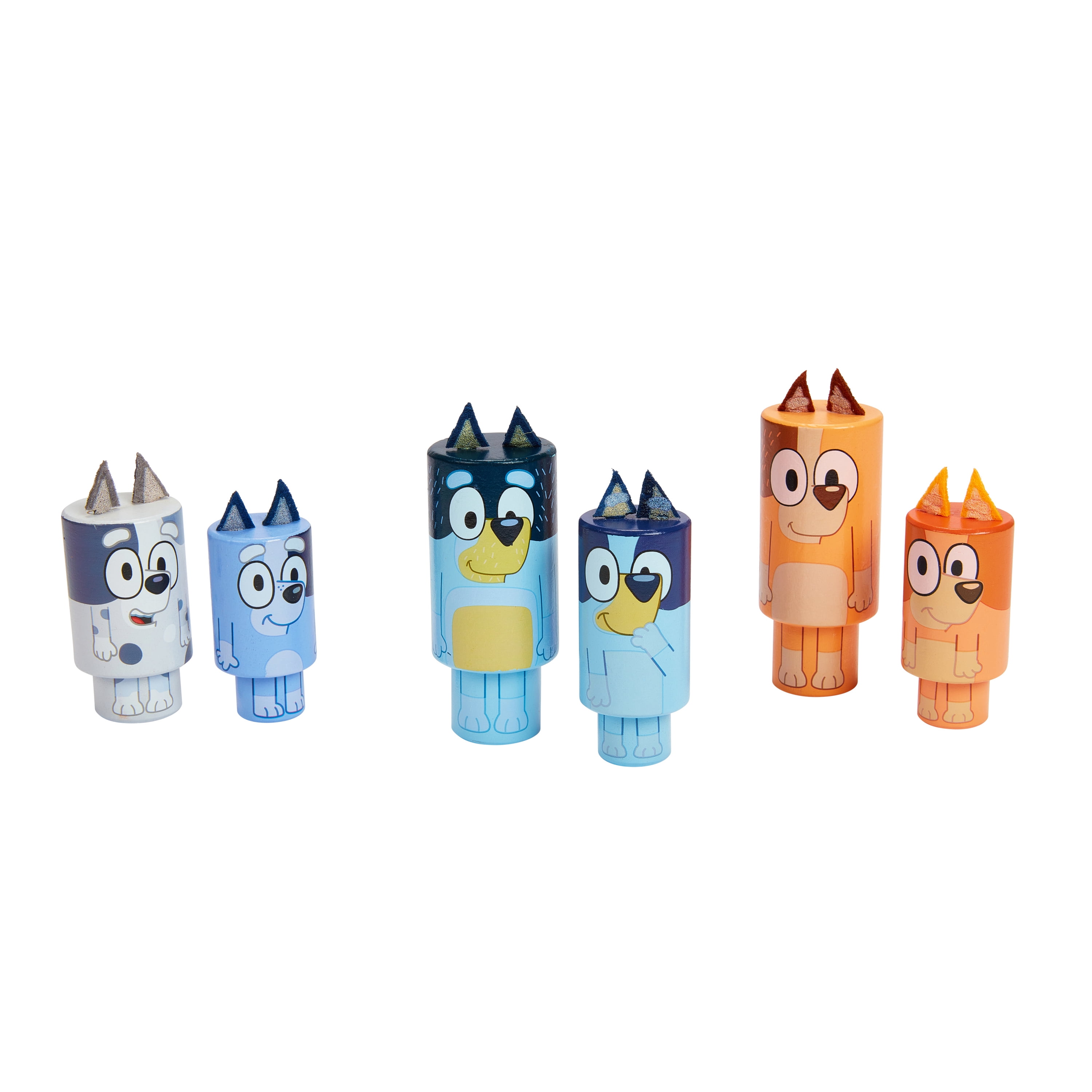 Bluey Wooden Carry Along House, Indoor & Outdoor Play, 22 Pieces, Ages 3+