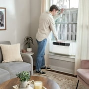 LG New 10,000 BTU 450 Sq Ft Smart Wi-Fi Enabled Dual Inverter Window Air Conditioner, White