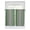 Green and Gray, variant on Tier Curtains 45 Inches Long, Green Grey Ombre Window Treatment Curtain Drapes, Modern Gradient Abstract Art Small Curtain Drapes for Bathroom Laundry Room, 27.5"x45", 2 Panels