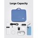 thumbnail image 2 of Organizador de electrónica MATEIN Cable Bag azul para viajes, 2 of 9