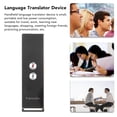 thumbnail image 4 of Dispositivo Traductor de Idiomas Compatible con 74 Idiomas 70 Acentos 99% de Precisión BT 50 Traductor de Voz Inteligente en Tiempo Real con Pantalla de Texto Sincronizada, 4 of 8