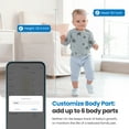 thumbnail image 3 of RENPHO Smart Tape Measure with App, Bluetooth Body Measuring Tape for Body Circumference Monitoring, Mother-to-Be, Bodybuilder, 3 of 10