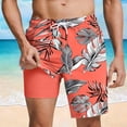 thumbnail image 2 of Lopecy-Sta Boxer Shorts for Men with Compression Liner 2 In 1 Board Shorts Quick Dry Summer Breathable Swimming Trunks with Pockets, 2 of 7