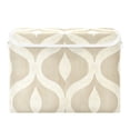 thumbnail image 7 of Yayeee Collapsible Cube Storage Bin with Lid Fabric Closet Decorative Basket with Handles, Light Brown Pattern, 7 of 7