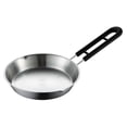 thumbnail image 4 of Mini sartén para huevos, cacerola de acero inoxidable antiadherente con 2 caños, sartén para tortilla para estufa al aire libre, cocina de inducción Macarena Mini sartén para huevos antiadherente, 4 of 8