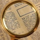 thumbnail image 3 of 20x Handheld Magnifier, Reading Magnifier for Children and Seniors, Suitable for Hobby and Science, 80mm Plastic Gold-Plated Frame, 3 of 5