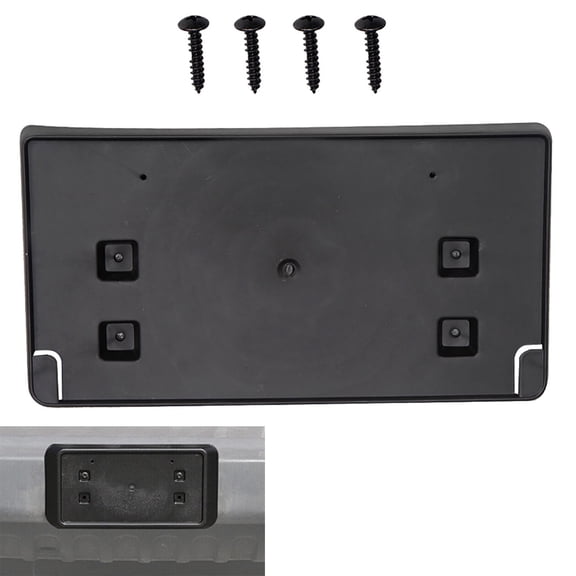 Front License Plate Holder Mount Bracket For Jeep Wrangler JL Gladiator JT 2018-2022 Car Accessories