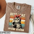 thumbnail image 4 of Best Cat Mom Ever T-Shirt – Cute Retro Kitty Tee for Cat Lovers & Pet Moms, 4 of 7