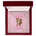 thumbnail image 1 of To My Girlfriend Nuts For You Forever Necklace w Message Card, 1 of 8