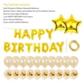 thumbnail image 5 of Kit de globos de cumpleaños Happy Birthday, 35 unidades, Mylar, 30 cm, 5 of 5
