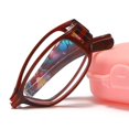 thumbnail image 1 of Lunettes de Lecture Pliables Rétro Haute Définition Portables Imprimées Anti Lumière Bleue, 1 of 7