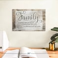 thumbnail image 3 of Elephant Stock Family A Whole Lot Of Love Quote Wall Art - Horizontal Canvas Wall Art - Living Room Wall Decor - Inspirational And Typography Canvas - Gray And Beige Decor - 12" x 8", 3 of 8