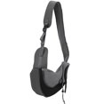 thumbnail image 3 of Bolsa de transporte para mascotas con bandolera y manos libres, bolsa de viaje para mascotas, bolsillo frontal, bolsa de transporte para gatos, para caminar, viajar, uso diario (L), 3 of 14