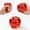 Red, variant on Apple Squishy Stress Ball, Pink Clear Fruit Squeeze Fidget, Slow Rebound Soft Pinch Sensory Toy for Anxiety Relief