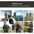 thumbnail image 4 of HSHDLDF 2 Pack Tactical Belt Nylon Belt Military Style Webbing Riggers Web Belt Heavy-Duty Quick-Release Metal Buckle Belt for Men, 4 of 6