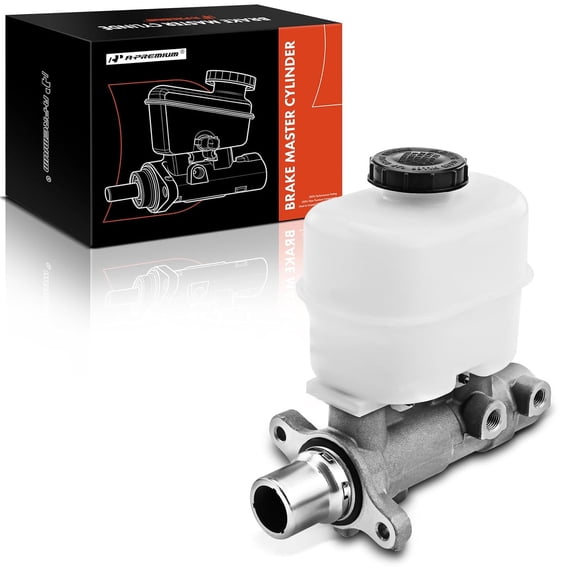 A-Premium Brake Master Cylinder with Reservoir and Cap Compatible with Ford and Lincoln Vehicles - For F-150 2010-2013, Expedition & Navigator 2010-2014 - Replaces M630711, 134398, AL3Z2140A