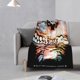thumbnail image 4 of Manta con estampado multicolor, manta de franela súper suave, ligera y esponjosa, manta de cama Slipknot, 4 of 8